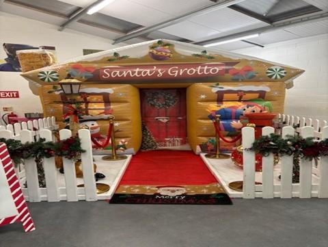 Santas Grotto at Winterfest 2025